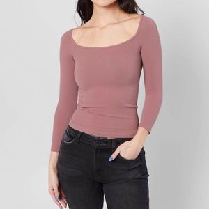 Free People Top in Mauve